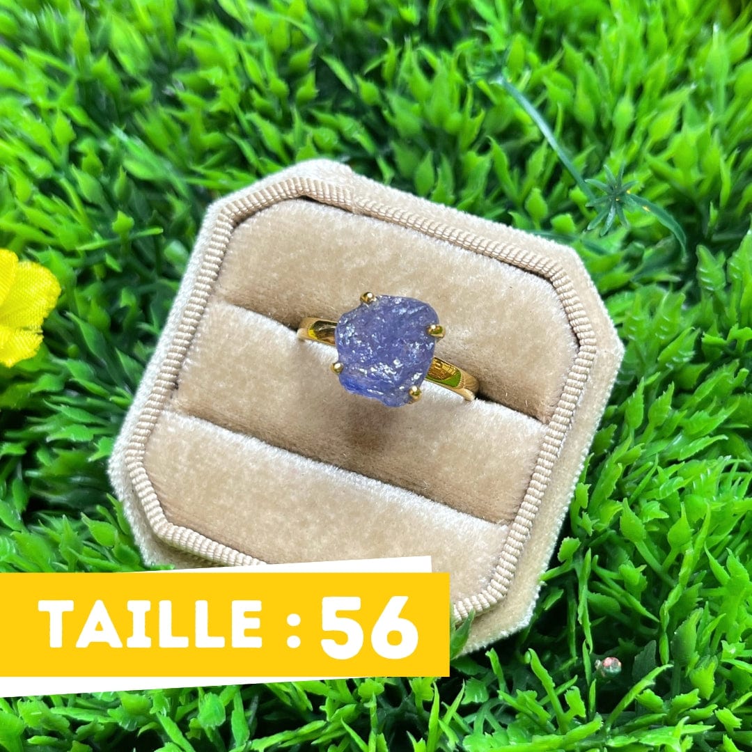 Bague Plaqué Or Tanzanite #17