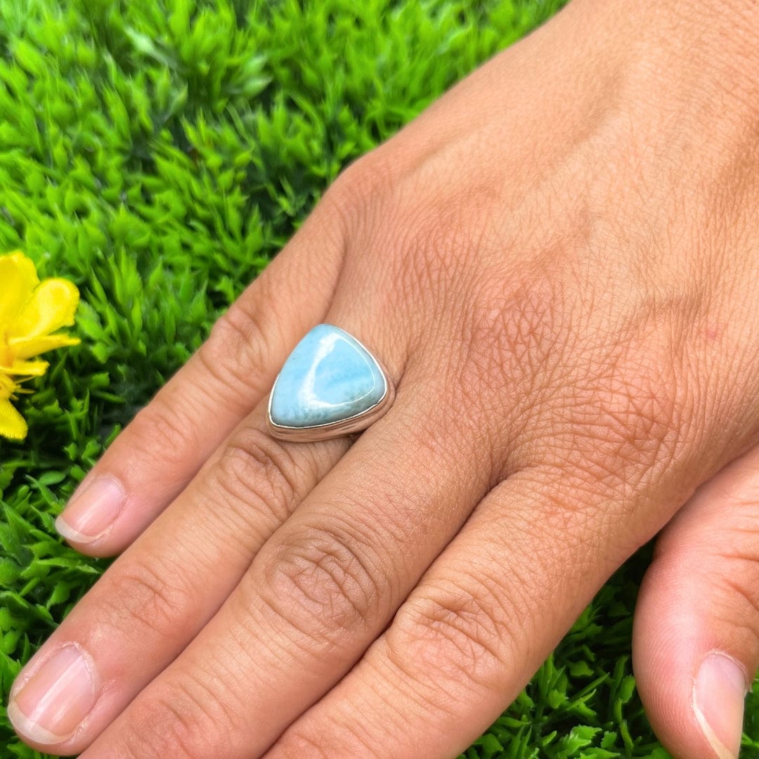 Bague Argent Larimar #16