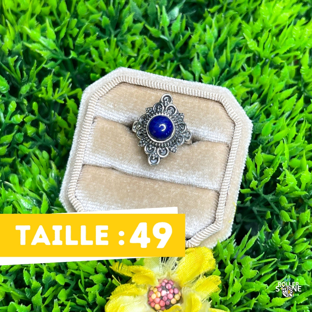 Bague Argent 925 Lapis Lazuli #154