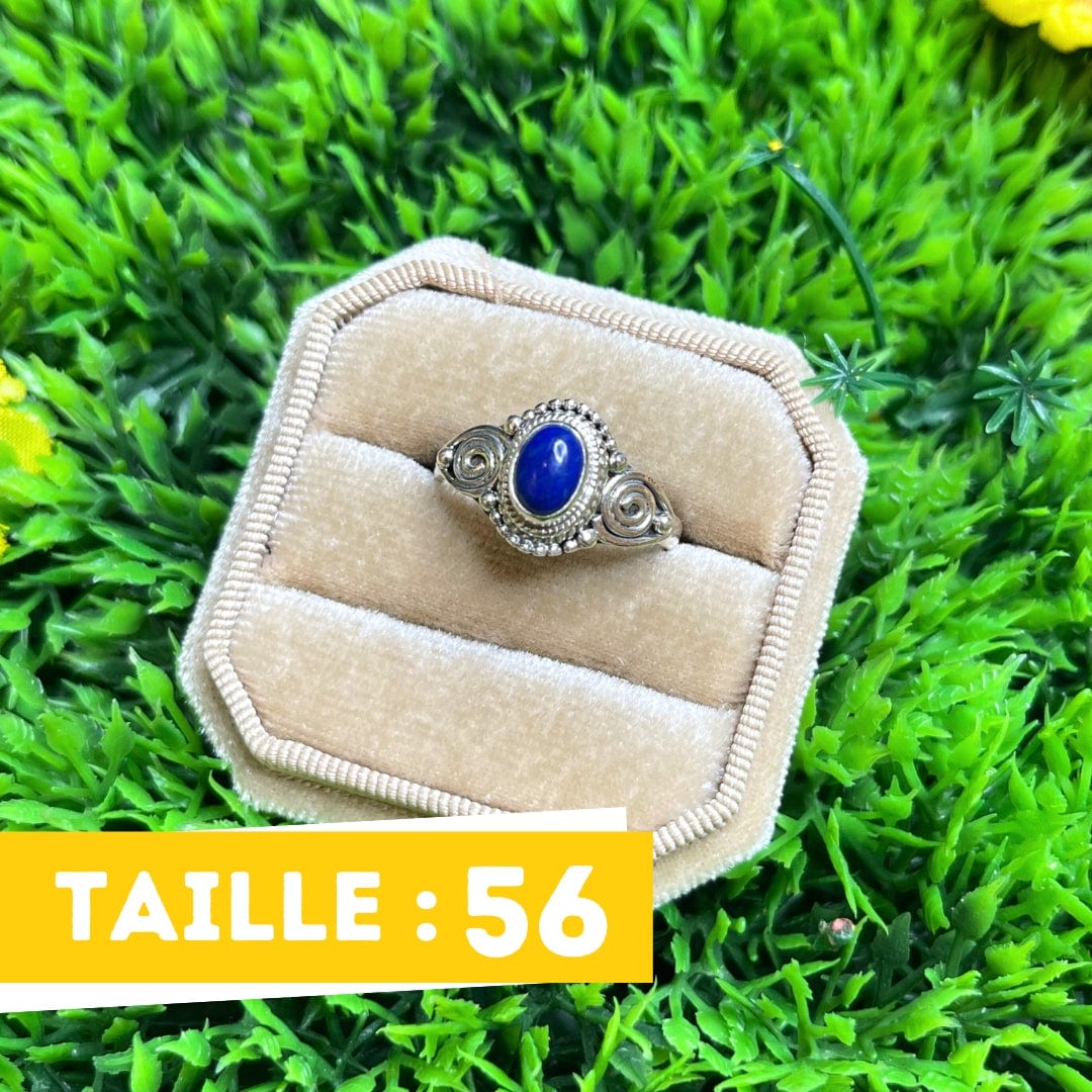 Bague Argent 925 Lapis Lazuli #16