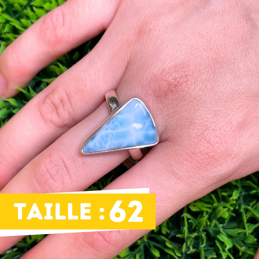 Bague Argent Larimar #49