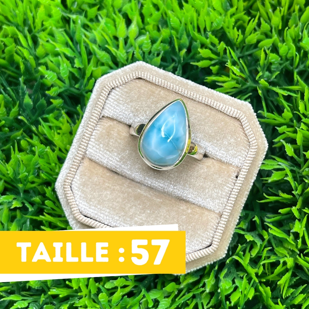 Bague Argent Larimar #123