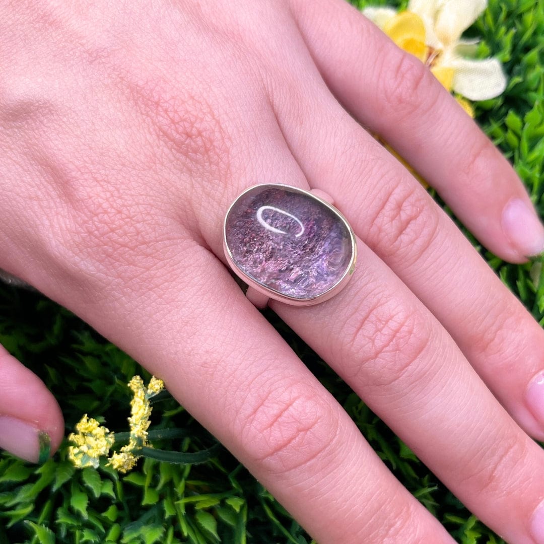 Bague Argent Lodolite #7