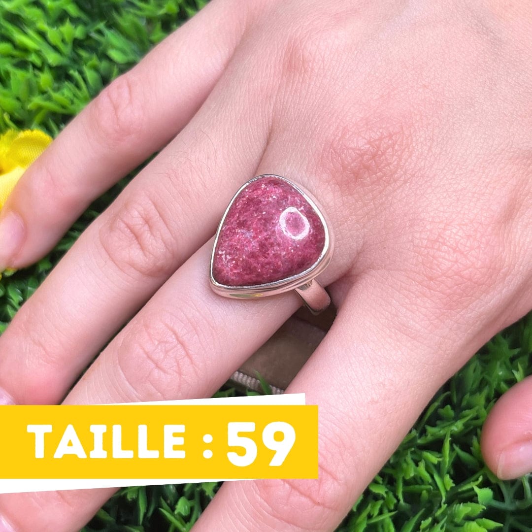 Bague Argent Thulite #26