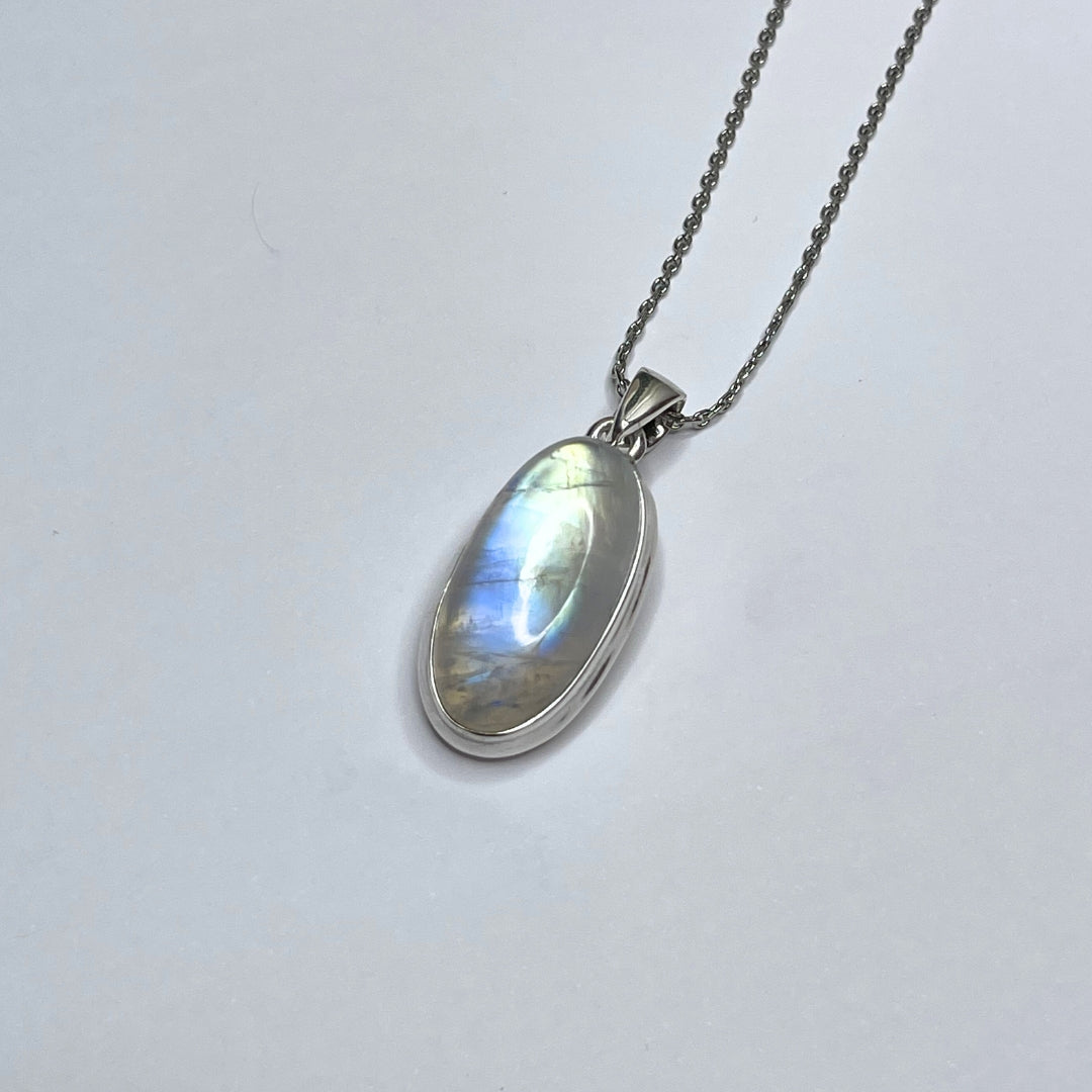 Pendentif Pierre de Lune Argent #19