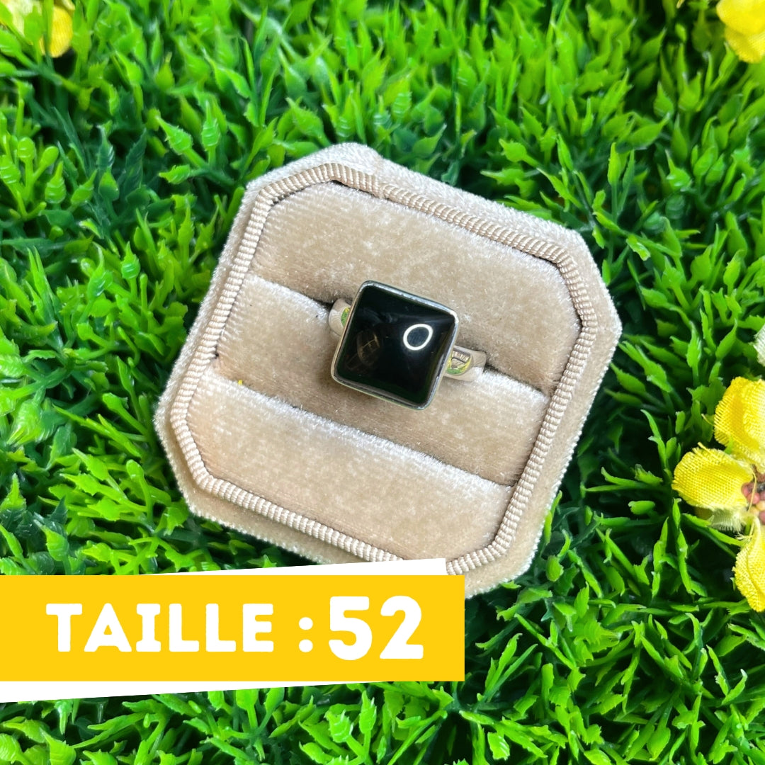 Bague Onyx Argent #20