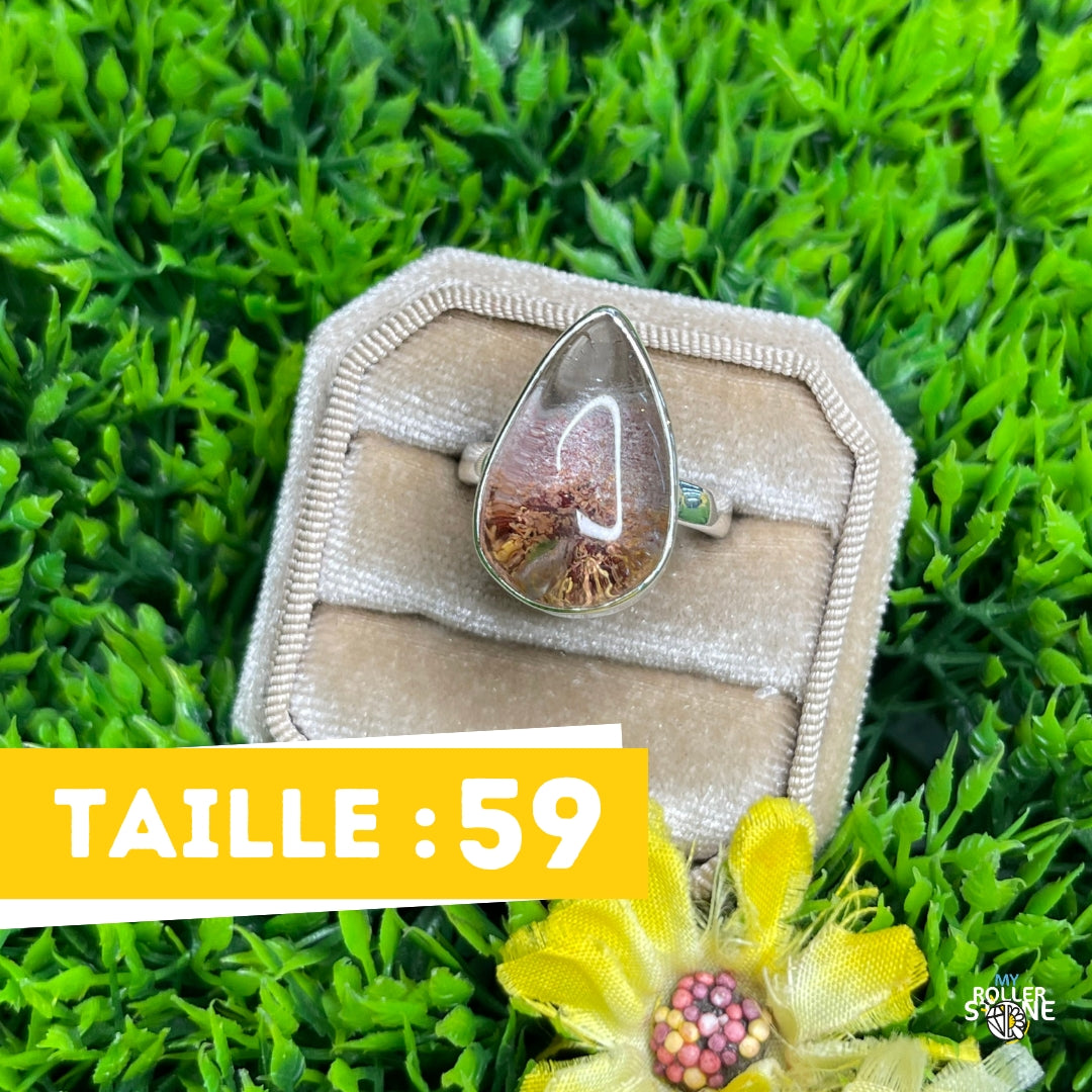 Bague Argent Lodolite #35