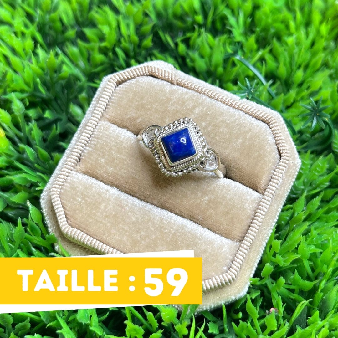 Bague Argent 925 Lapis Lazuli #24