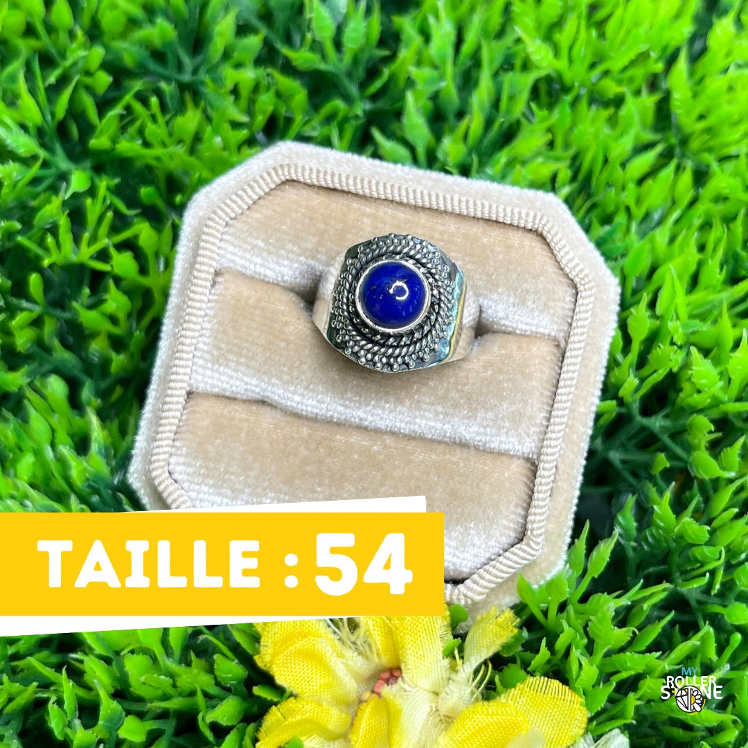 Bague Argent 925 Lapis Lazuli #199