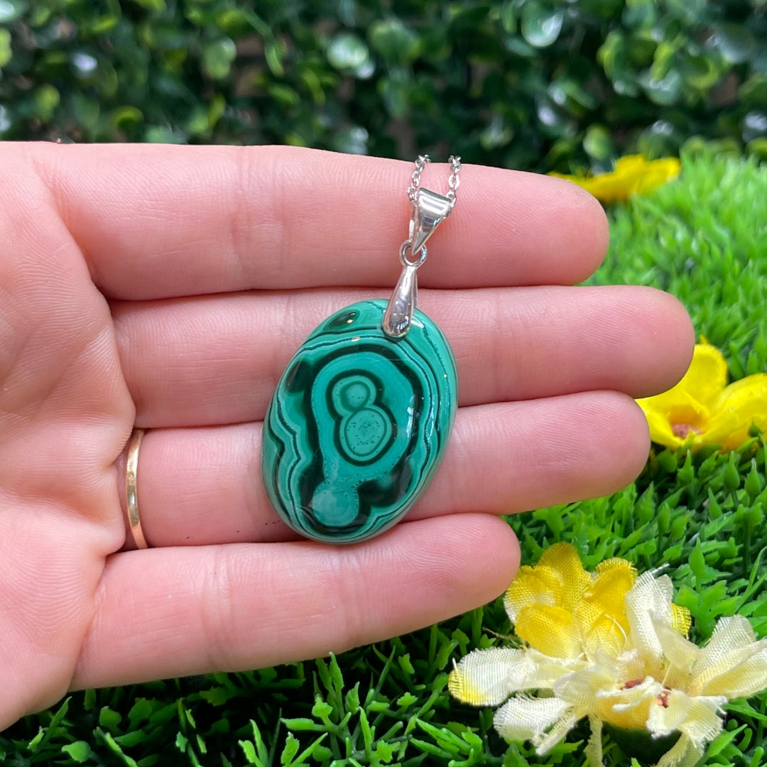 Pendentif Malachite #9