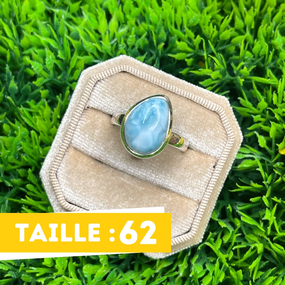 Bague Argent Larimar #125