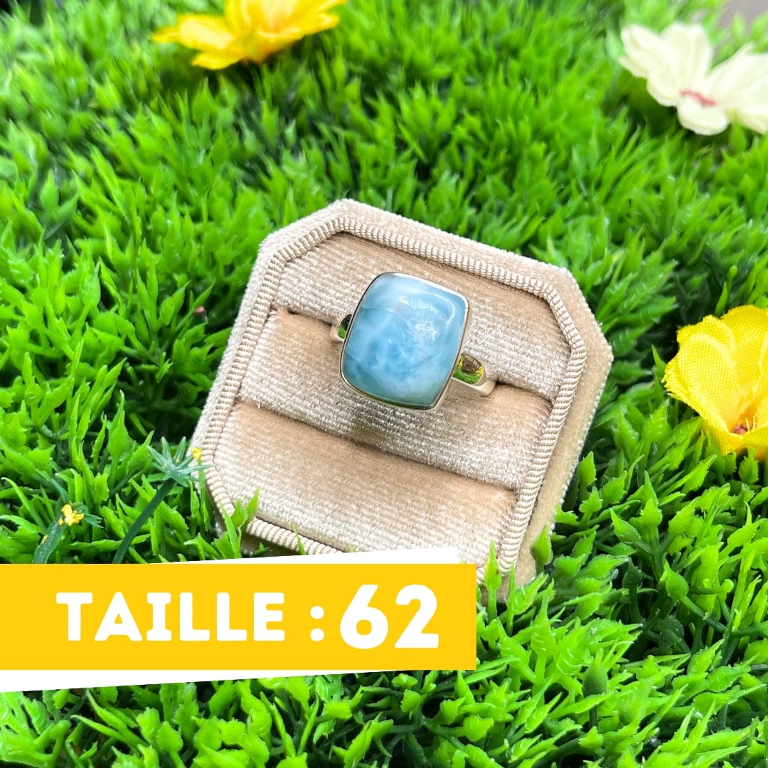 Bague Argent Larimar #30