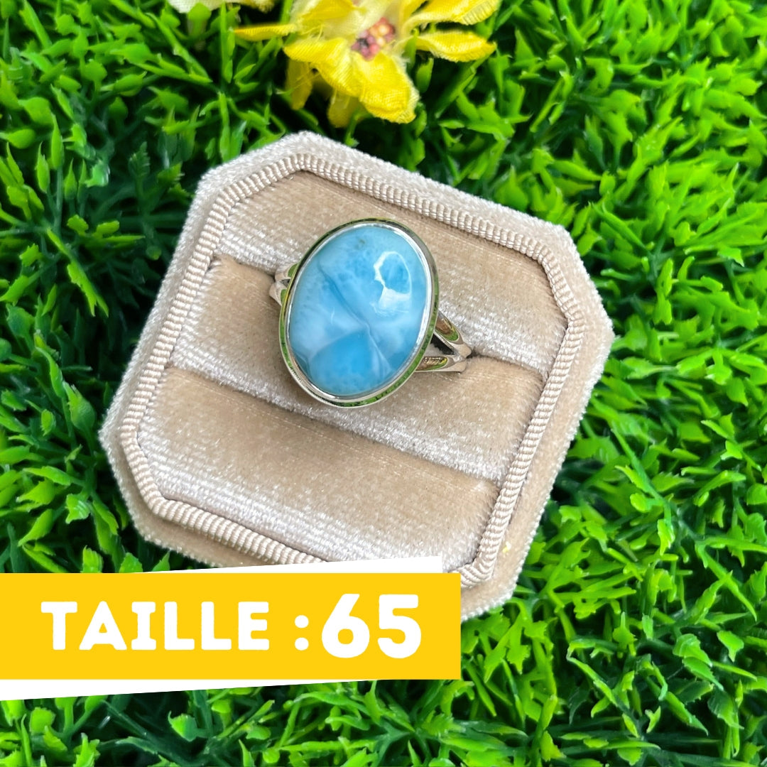 Bague Argent Larimar #81