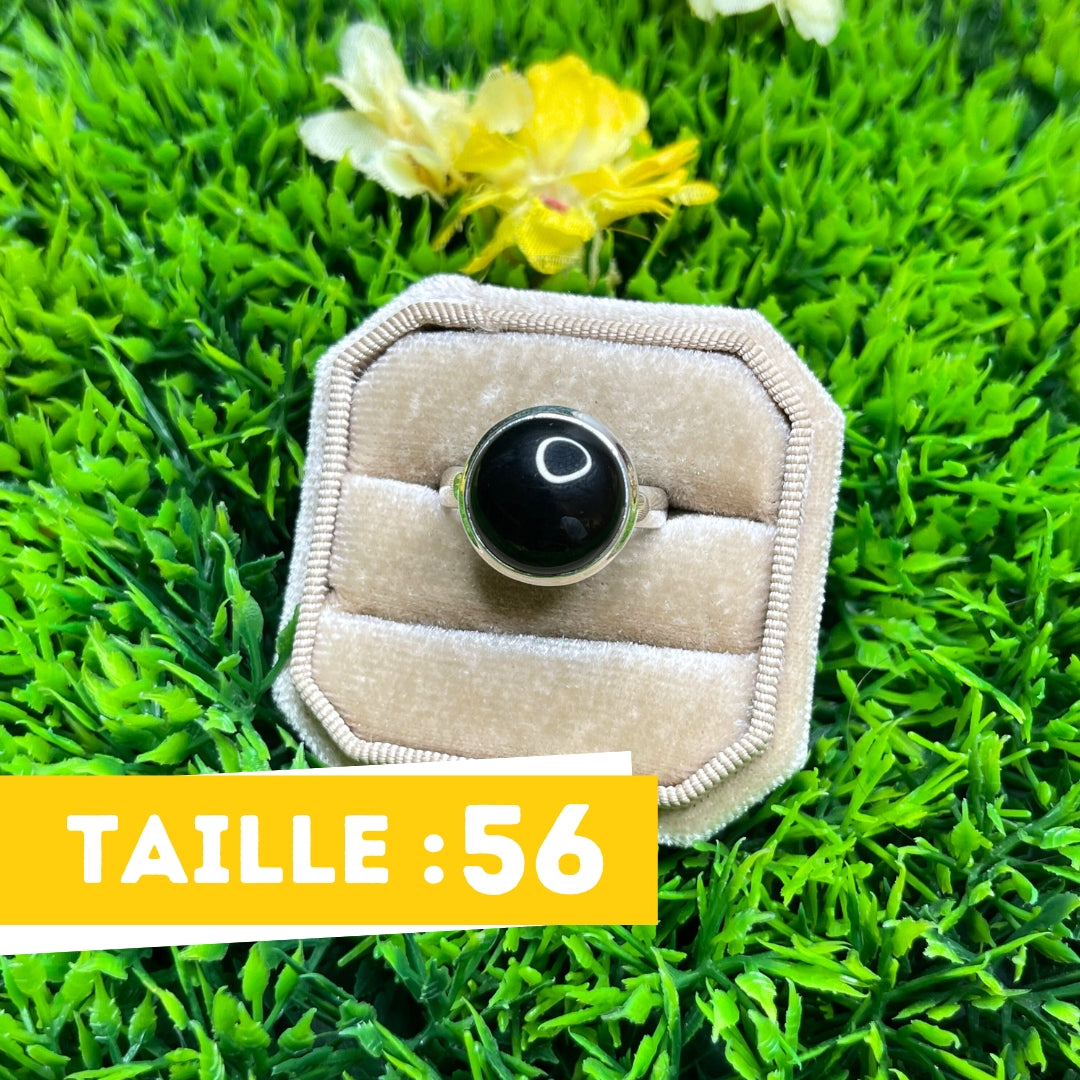 Bague Onyx Argent #39