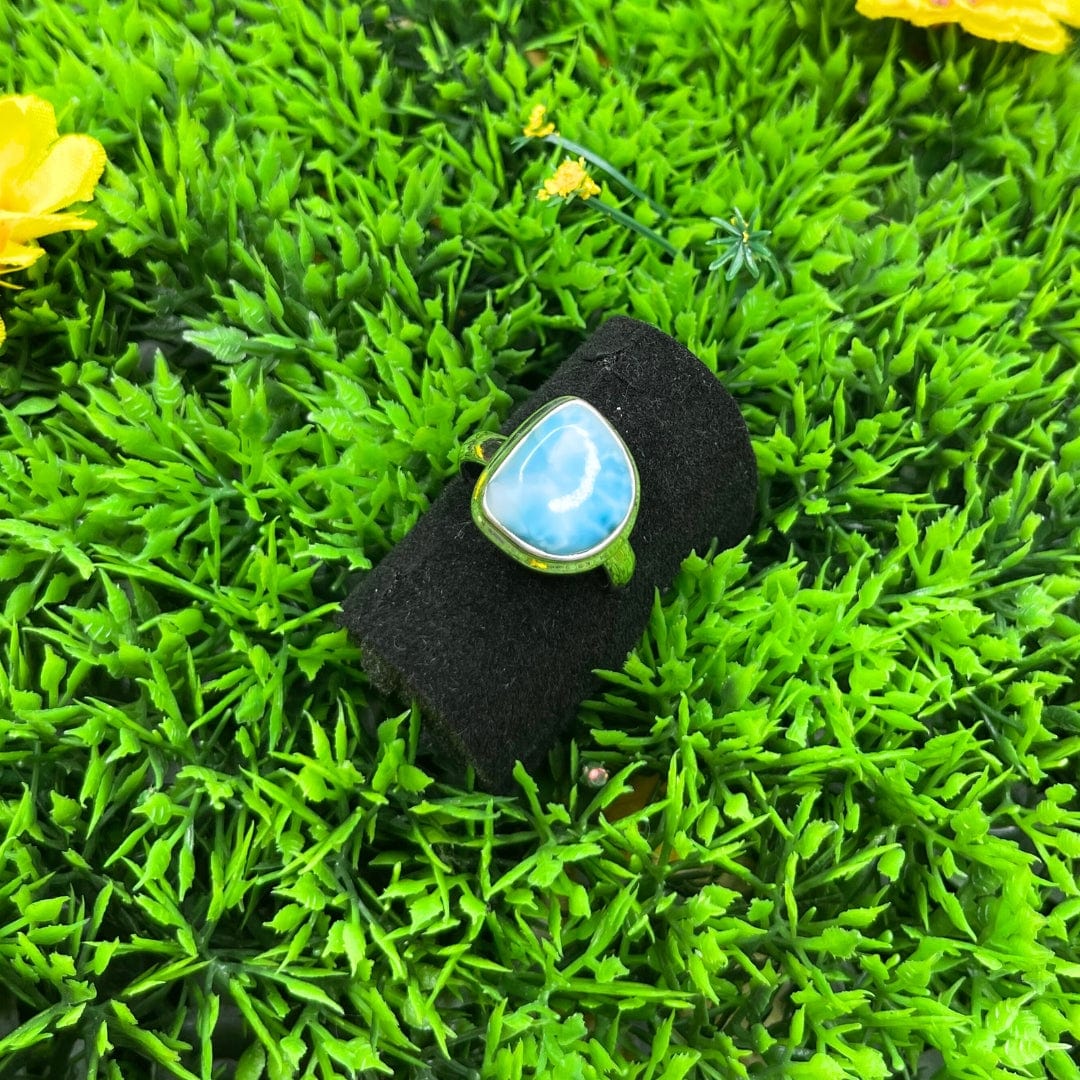 Bague Argent Larimar #13