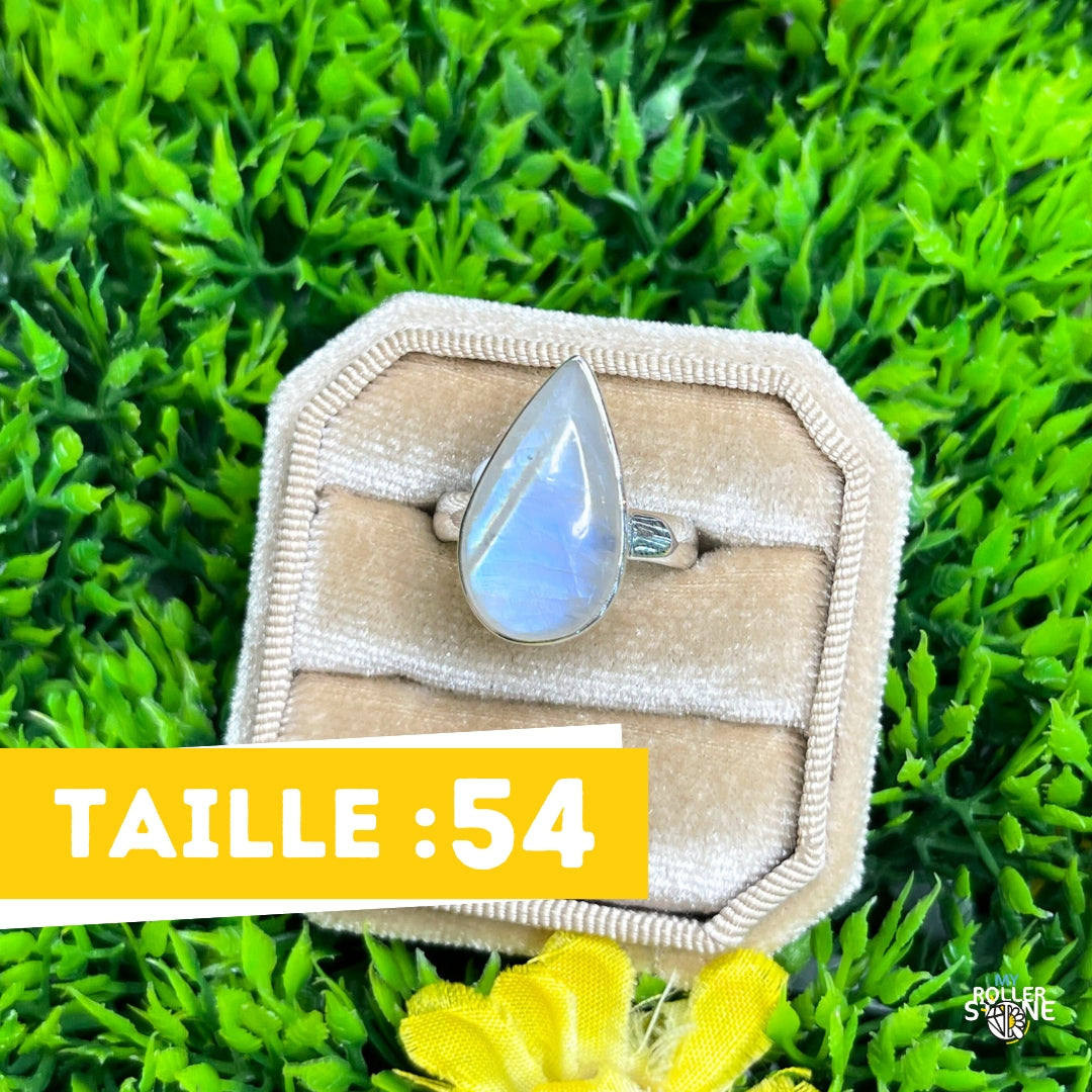 Bague Argent 925 Pierre de Lune #219