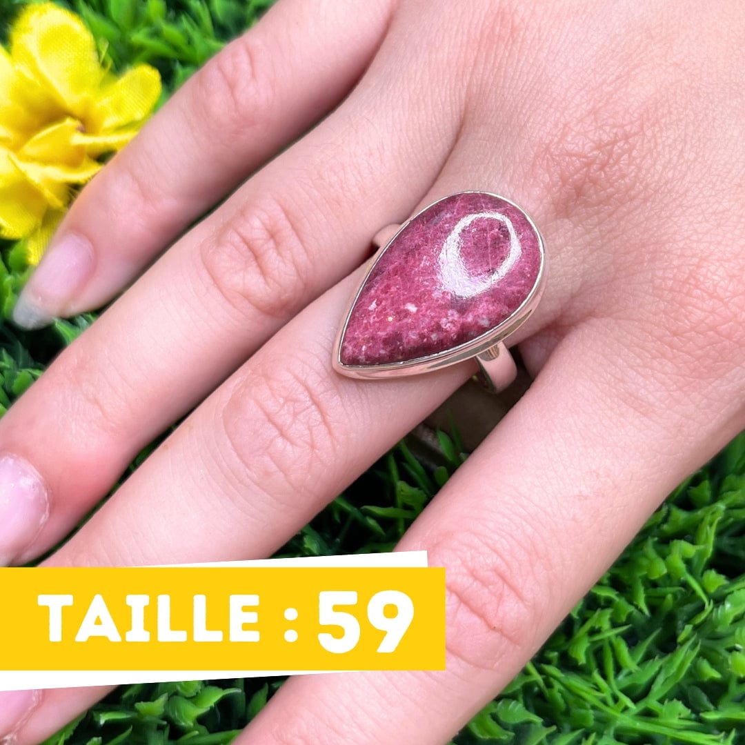 Bague Argent Thulite #34