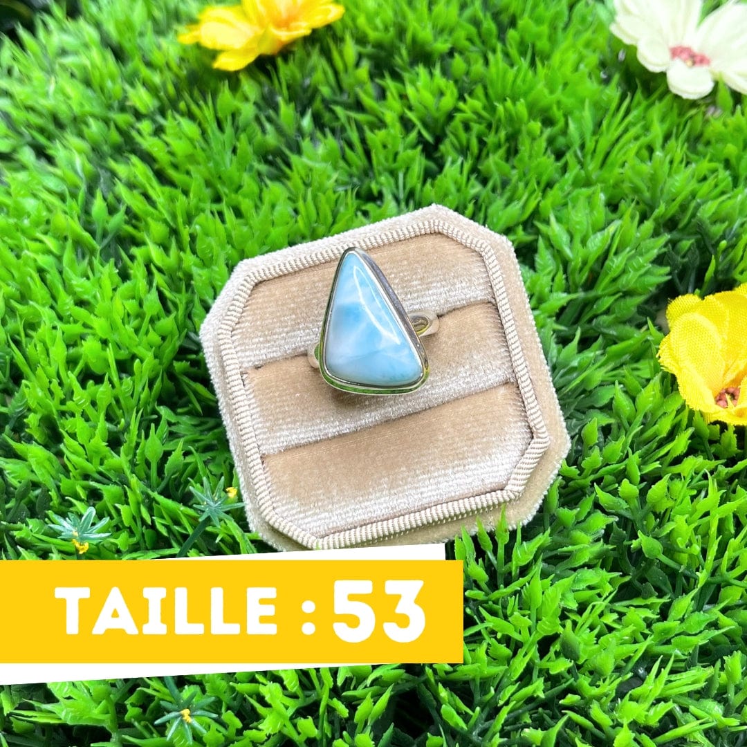 Bague Argent Larimar #39