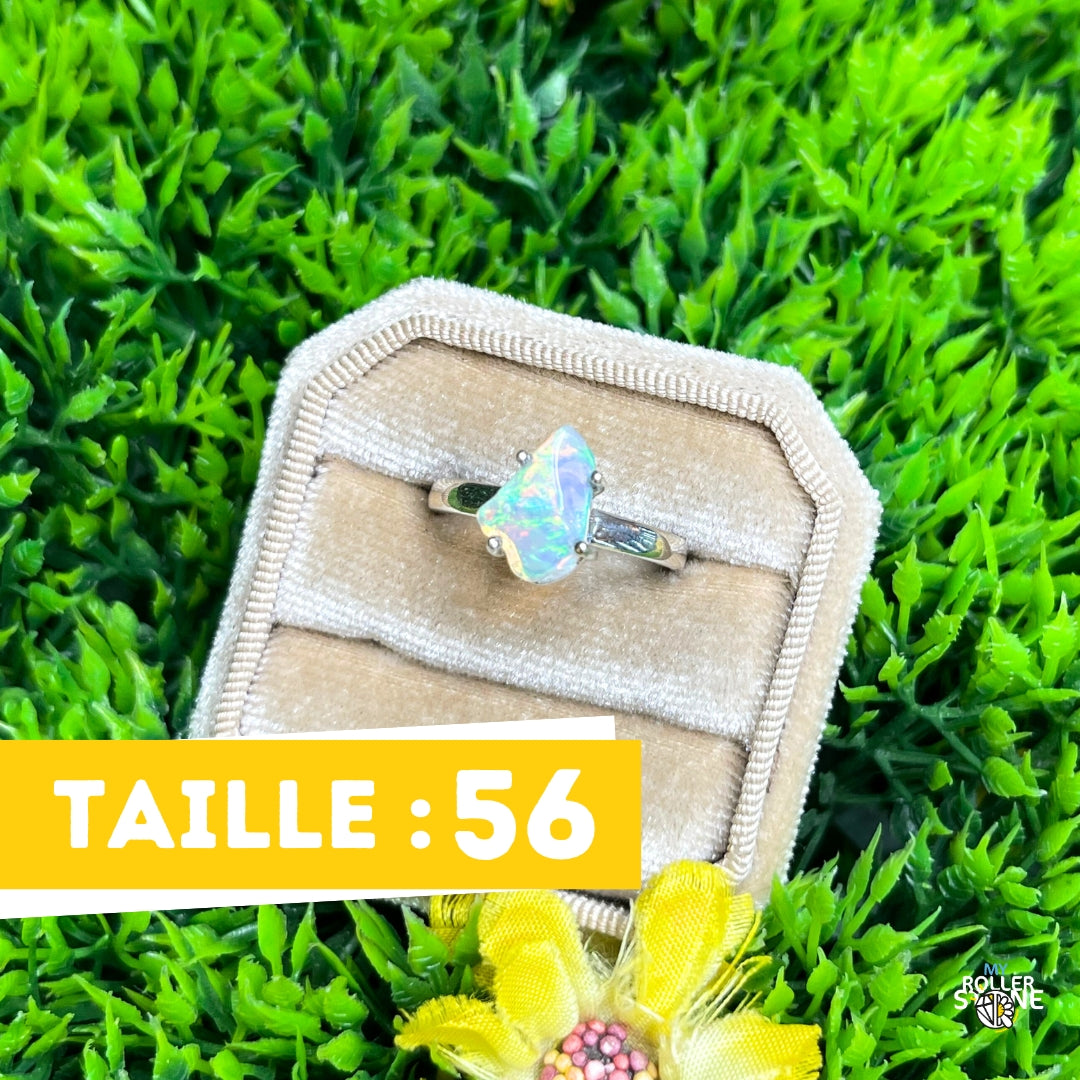 Bague Argent Opale d'Ethiopie #302