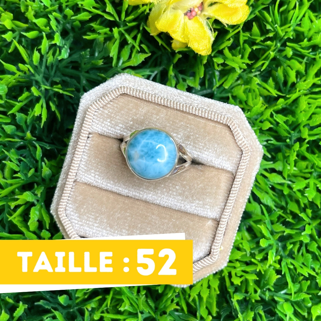 Bague Argent Larimar #90