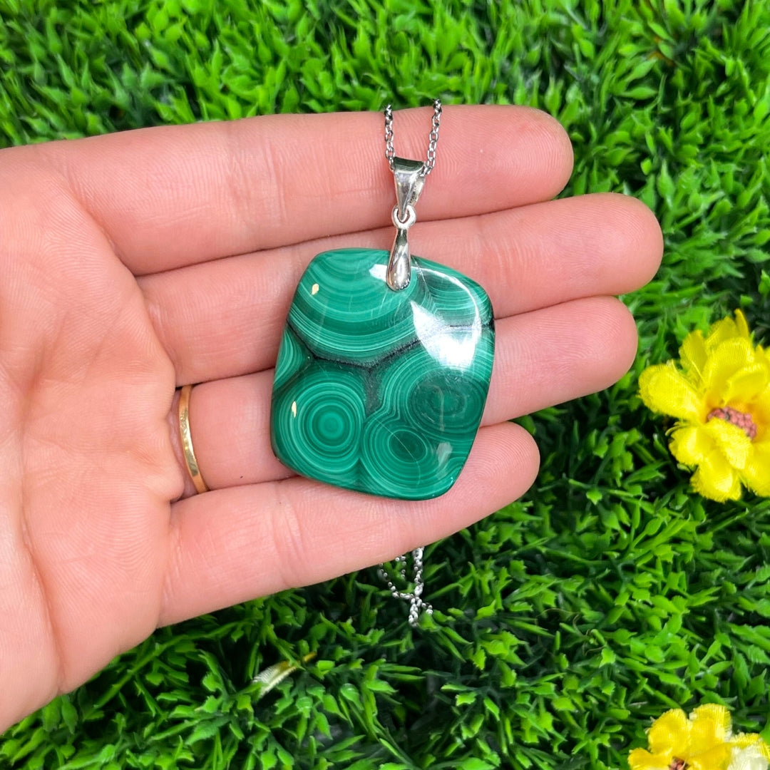 Pendentif Malachite #32