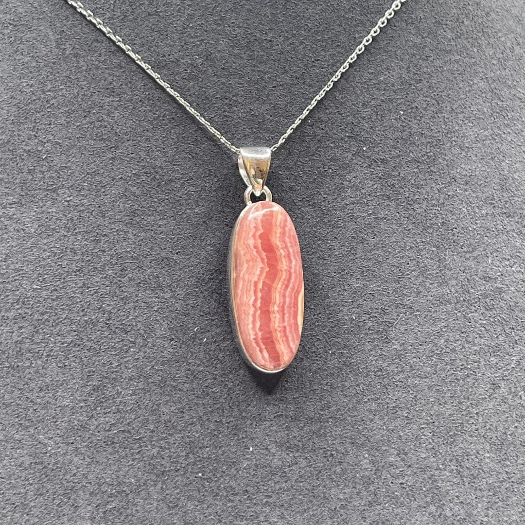 Pendentif Argent Rhodochrosite #19