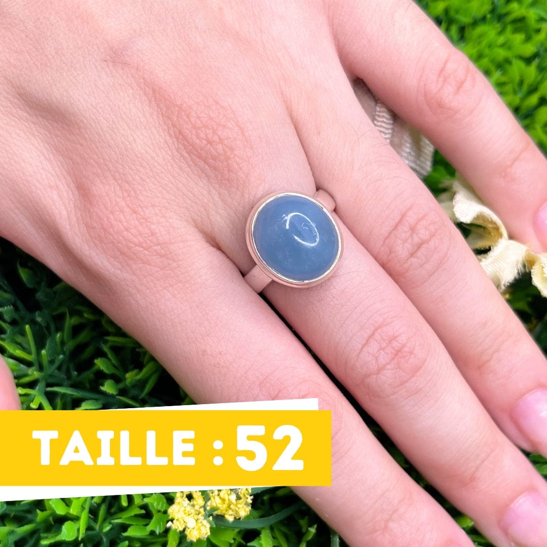 Bague Argent Aigue Marine #32