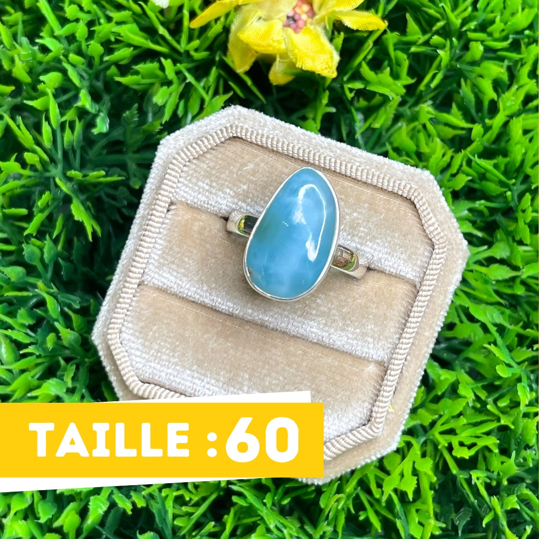 Bague Argent Larimar #59