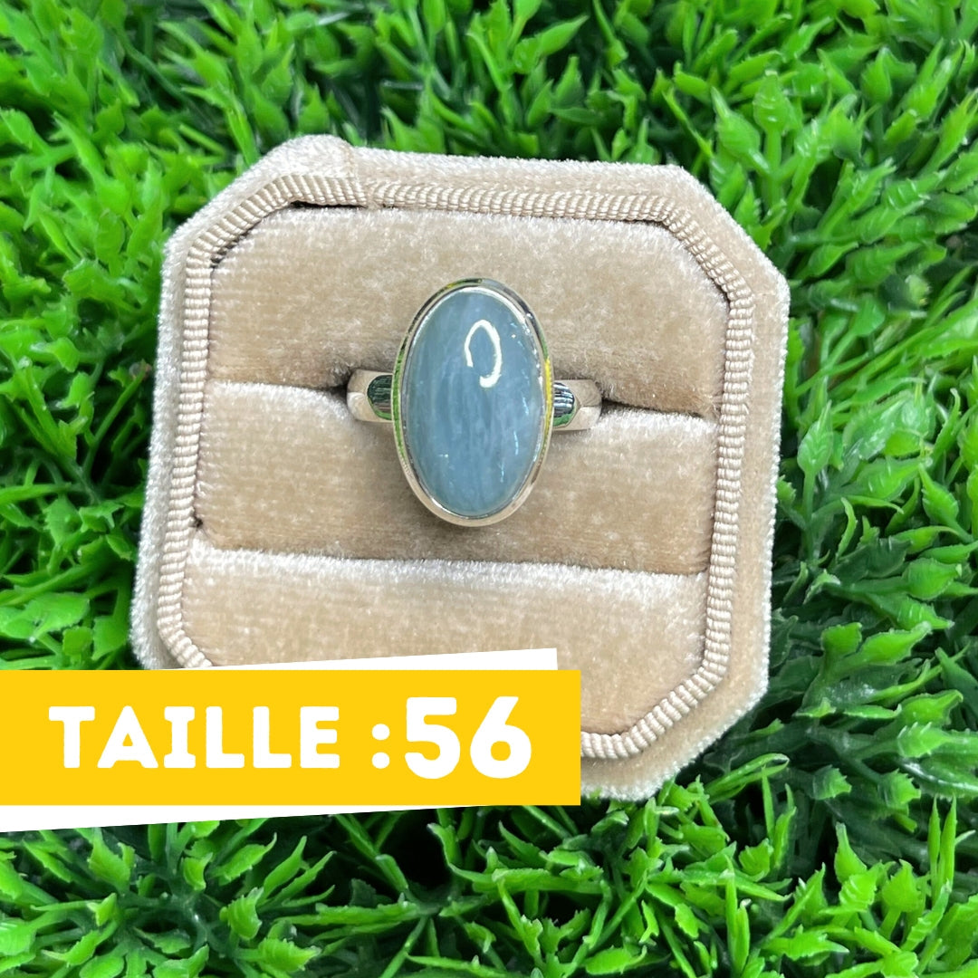 Bague Argent Aigue Marine #86