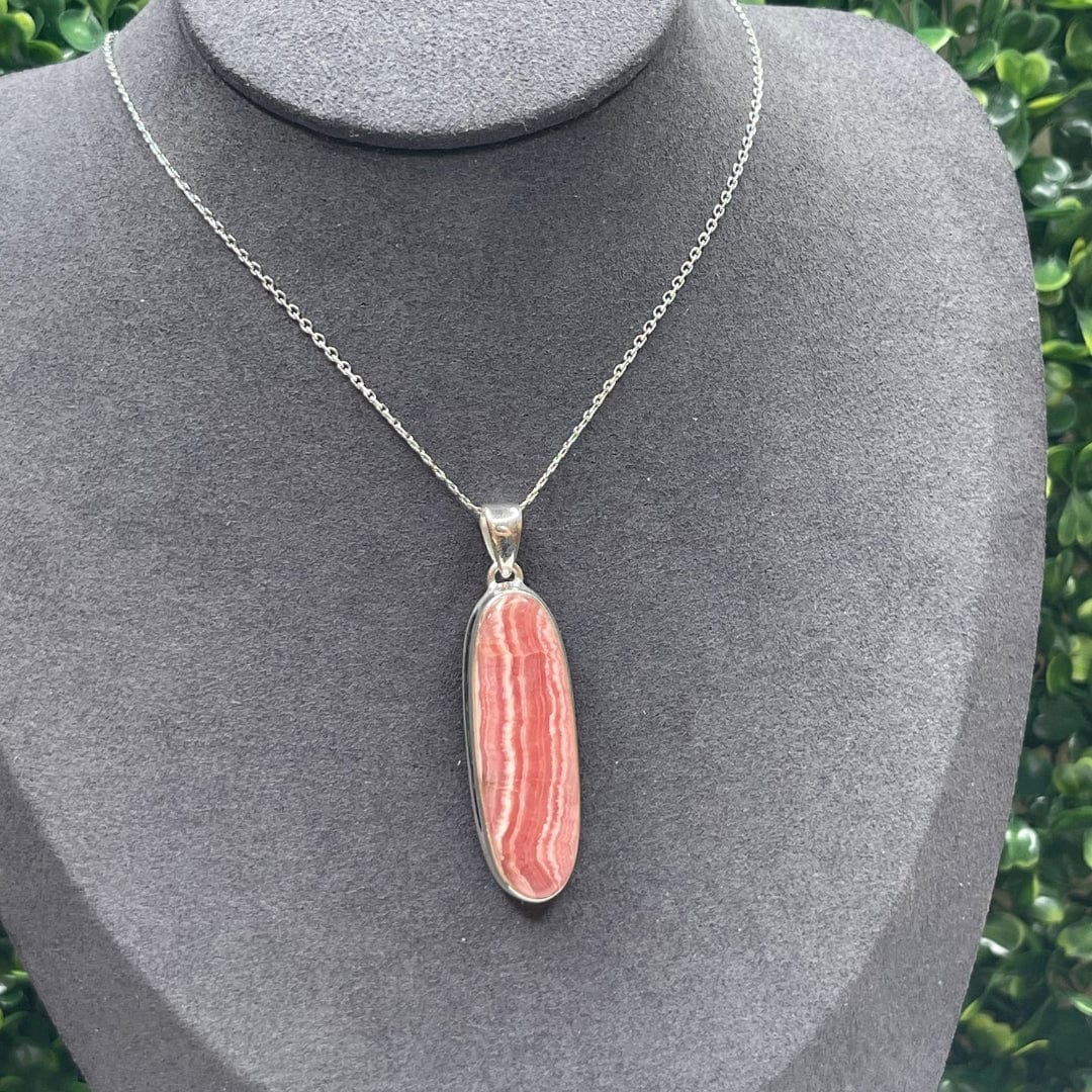 Pendentif Argent Rhodochrosite #21