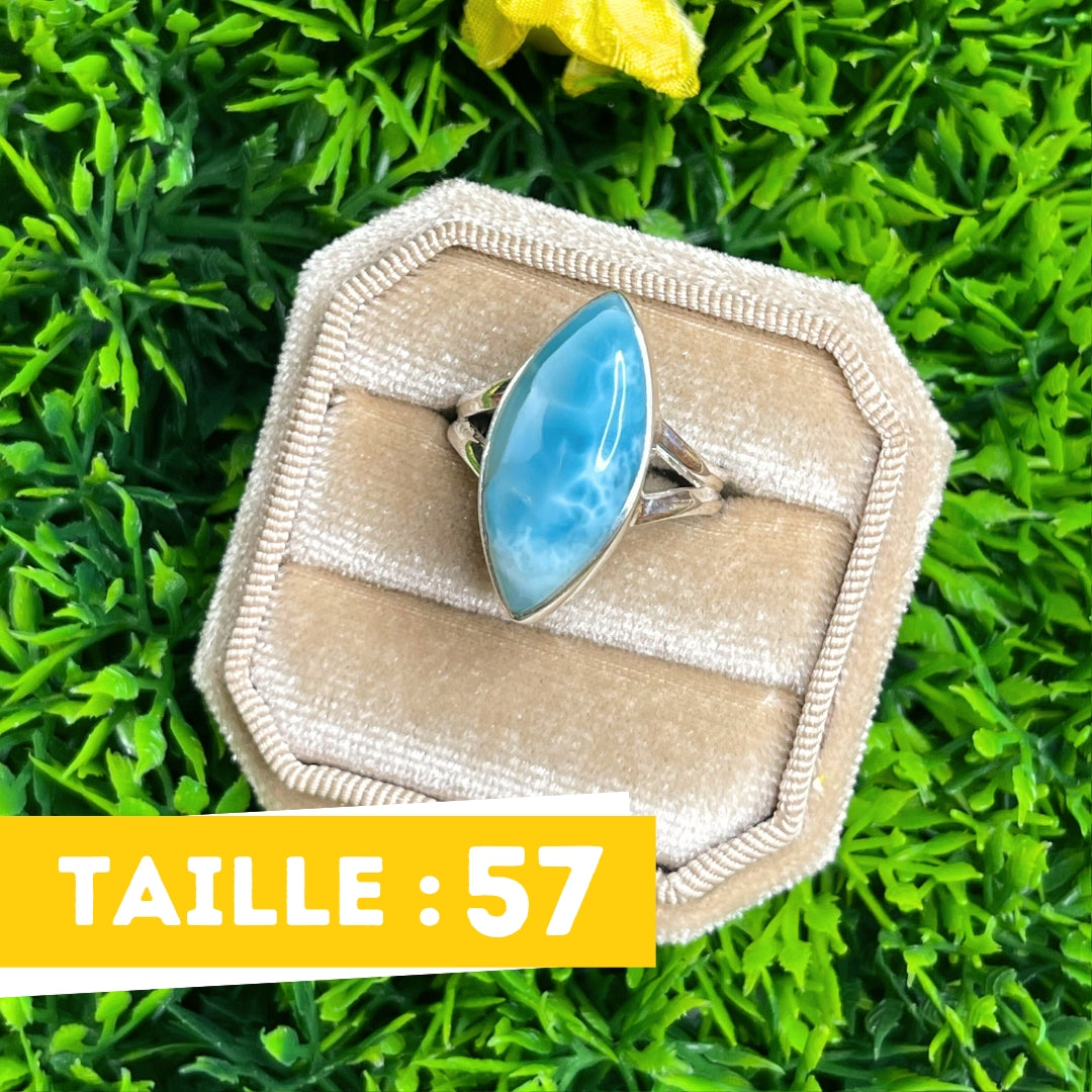 Bague Argent Larimar #51