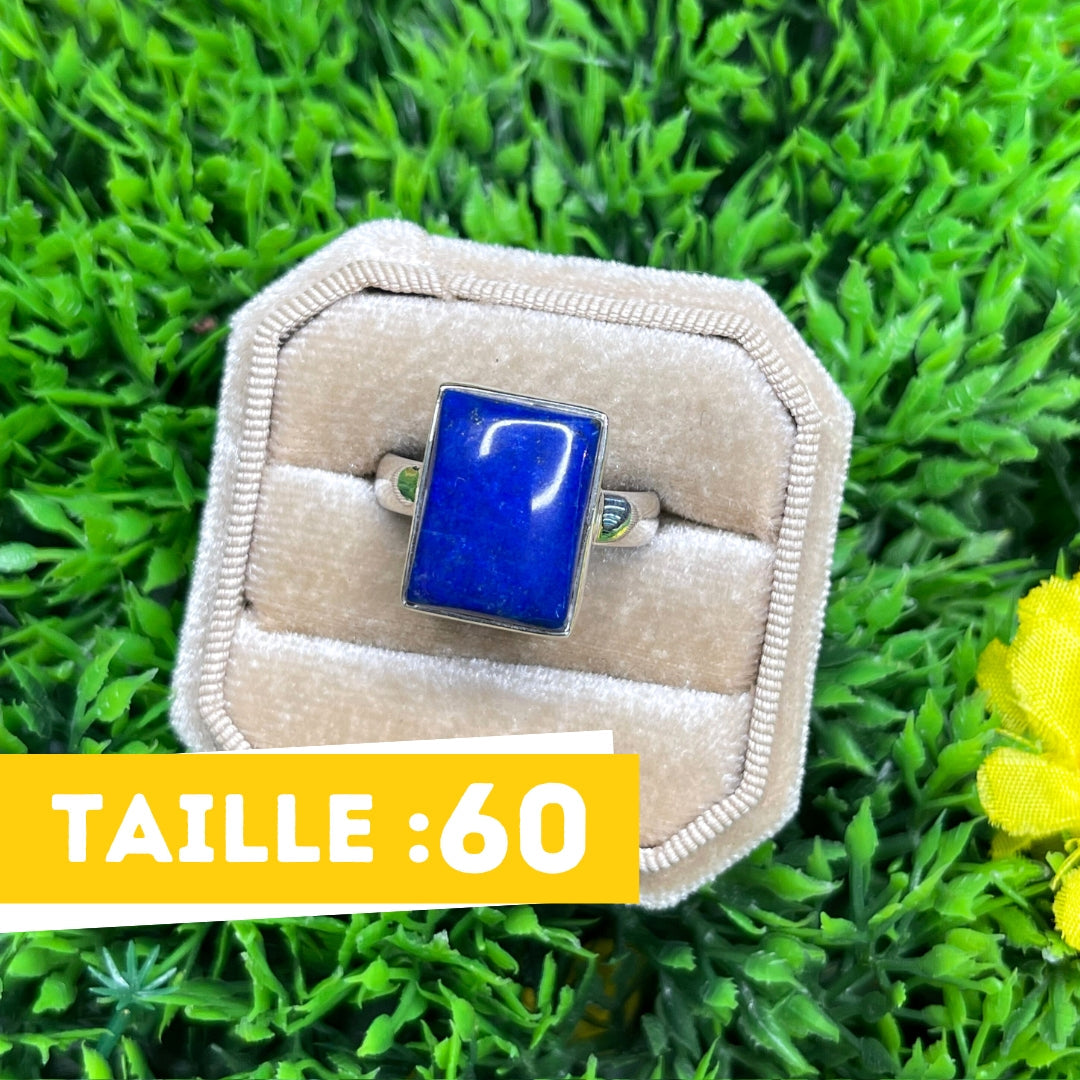 Bague Argent Lapis Lazuli #82