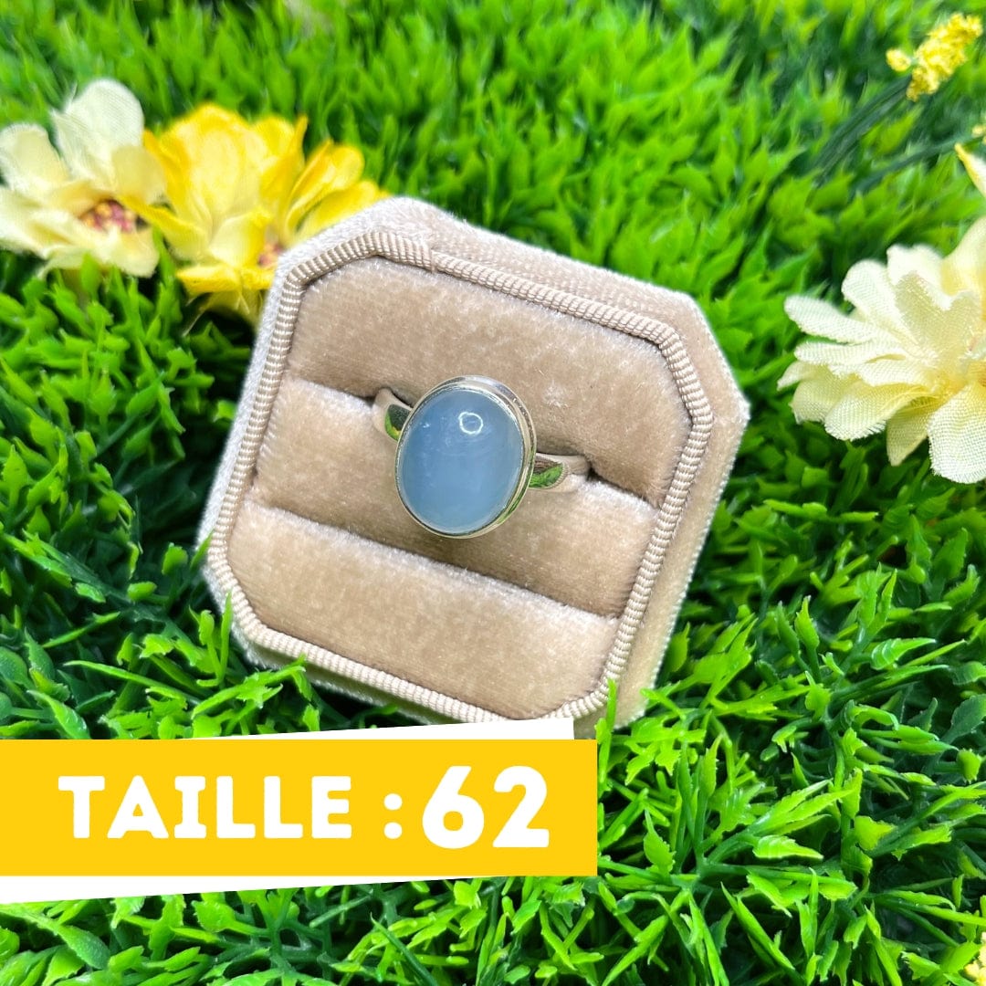 Bague Argent Aigue Marine #39