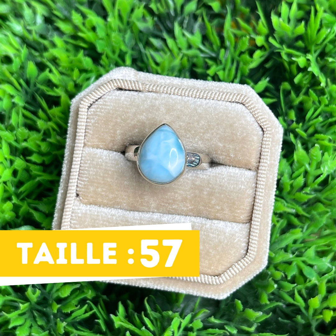 Bague Argent 925 Larimar #139