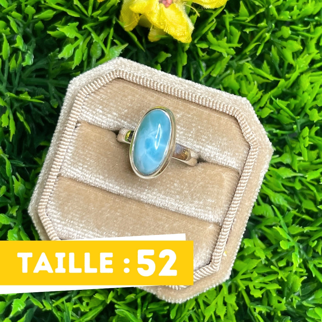 Bague Argent Larimar #86