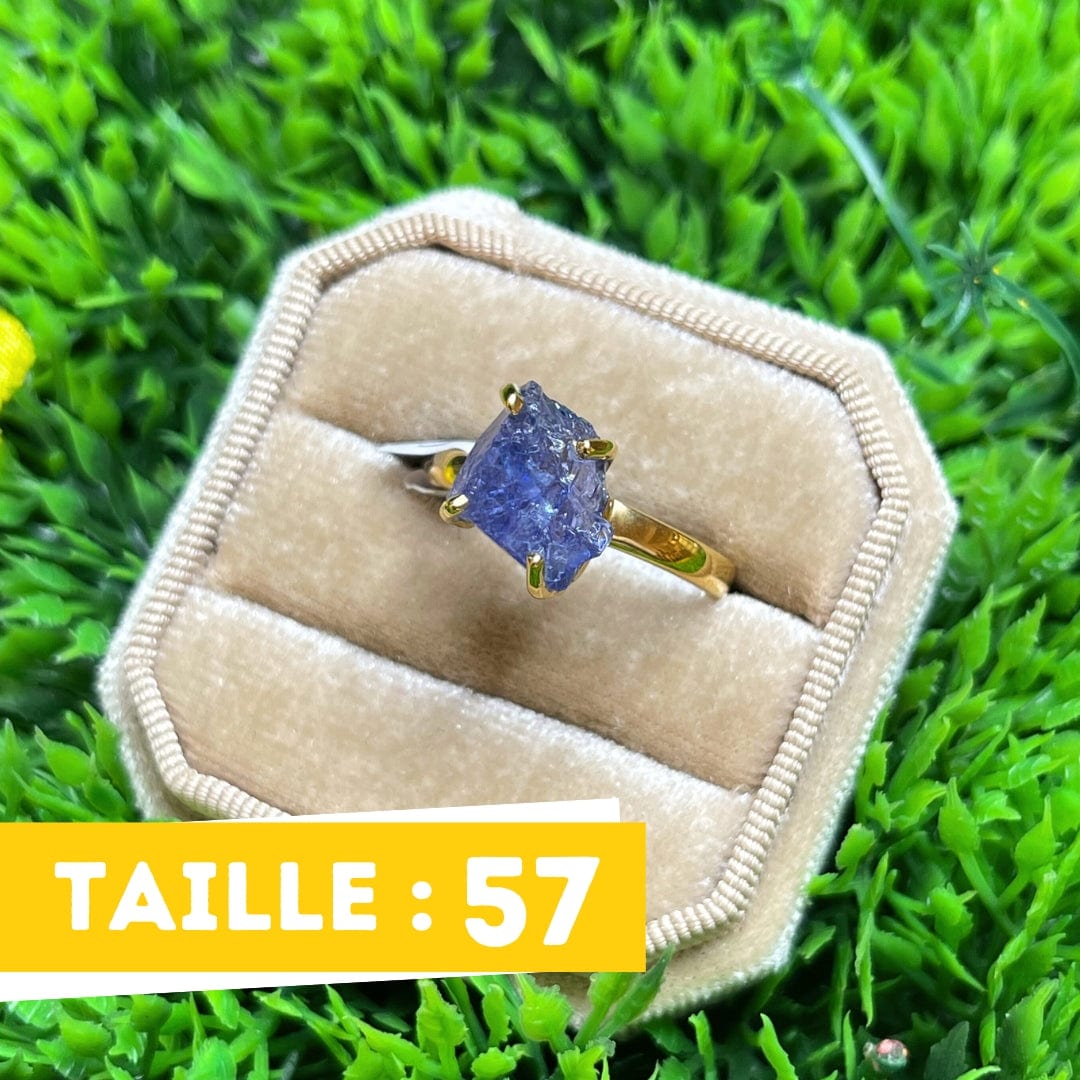 Bague Plaqué Or Tanzanite #15