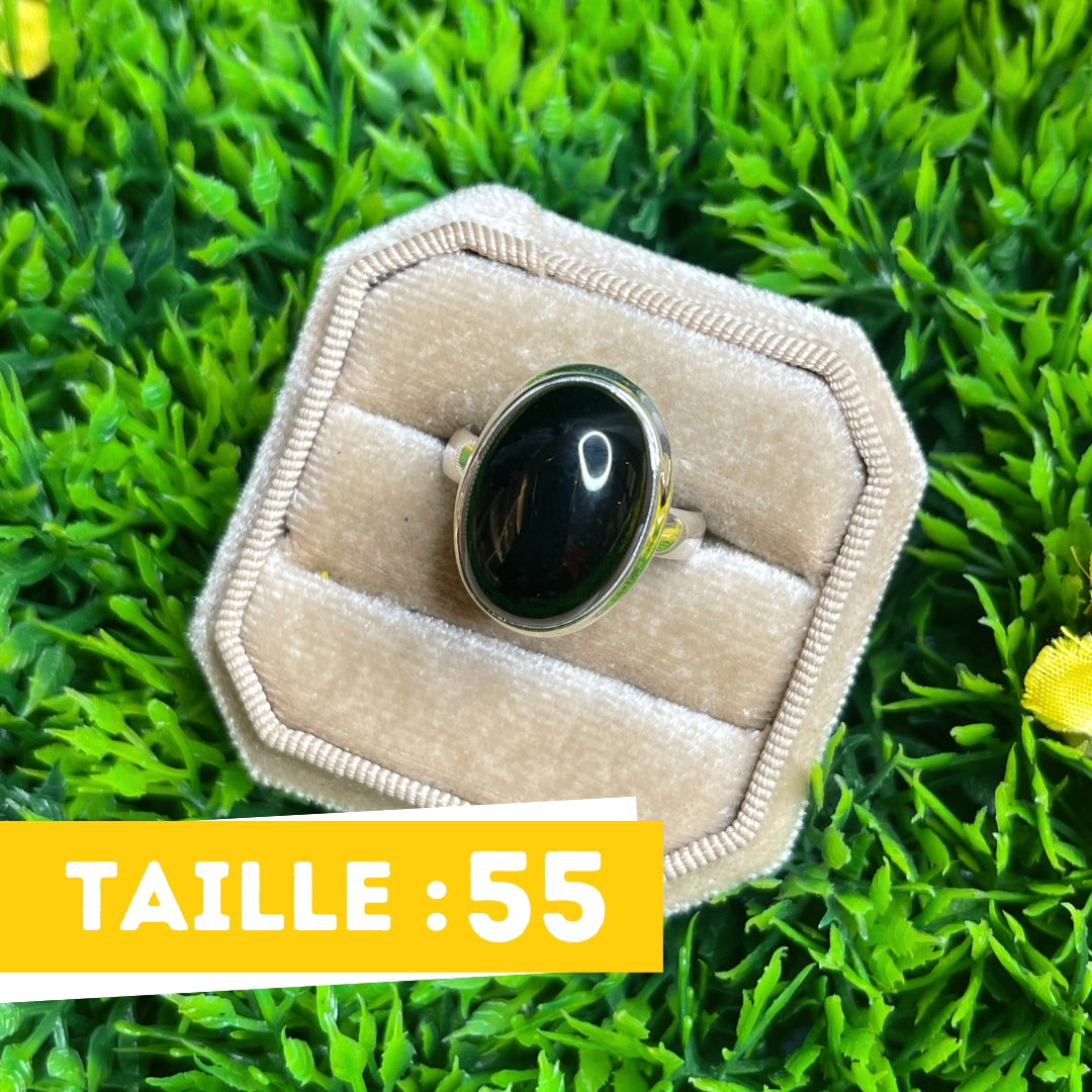 Bague Onyx Argent #17