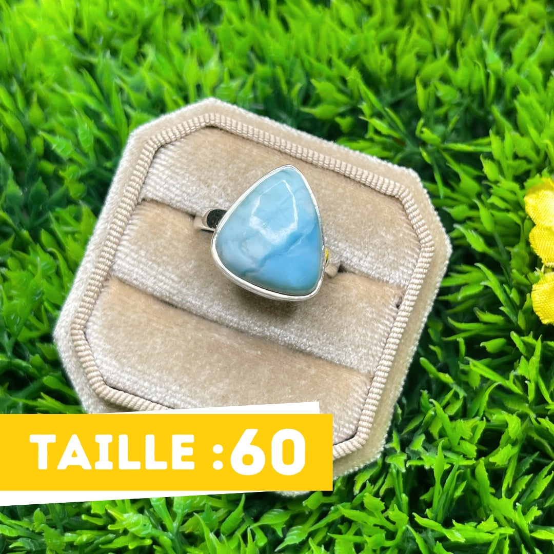 Bague Argent Larimar #103