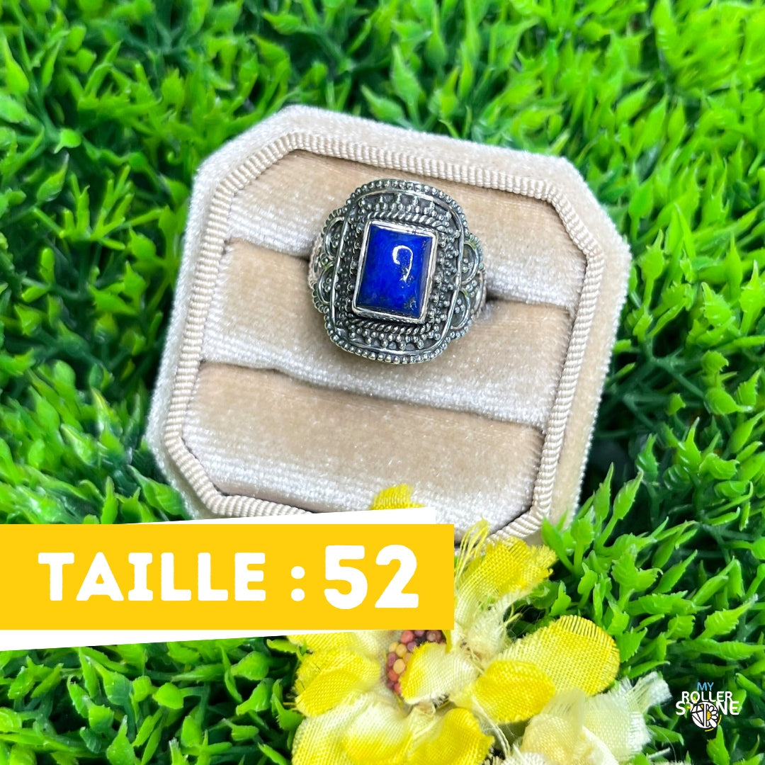 Bague Argent 925 Lapis Lazuli #184