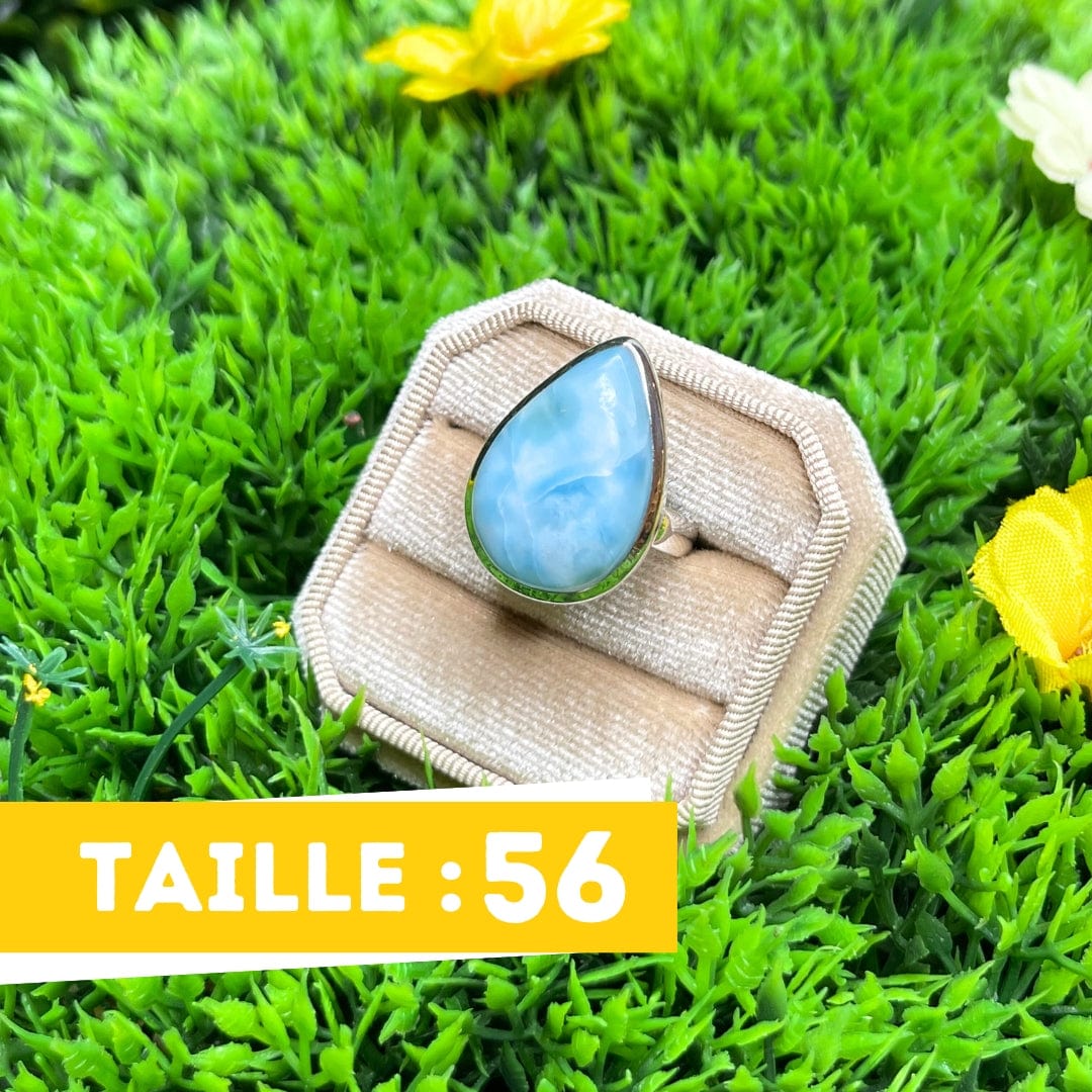 Bague Argent Larimar #33