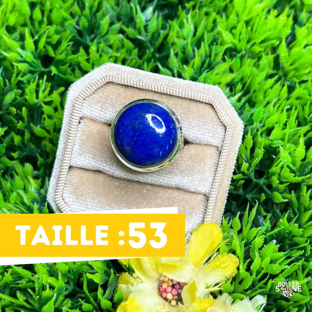 Bague Argent Lapis Lazuli #116