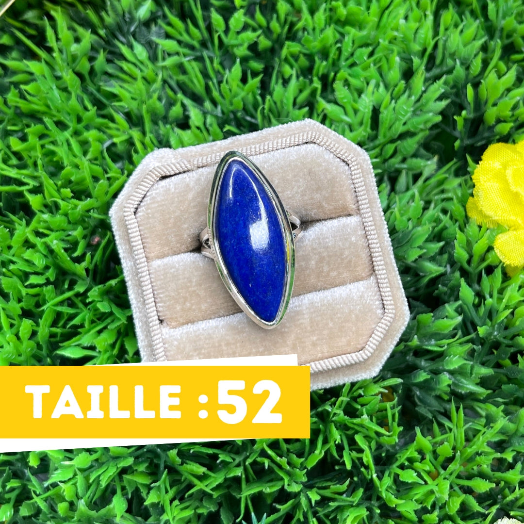 Bague Argent Lapis Lazuli #92