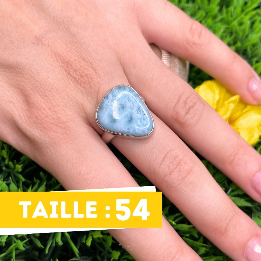 Bague Argent Larimar #27