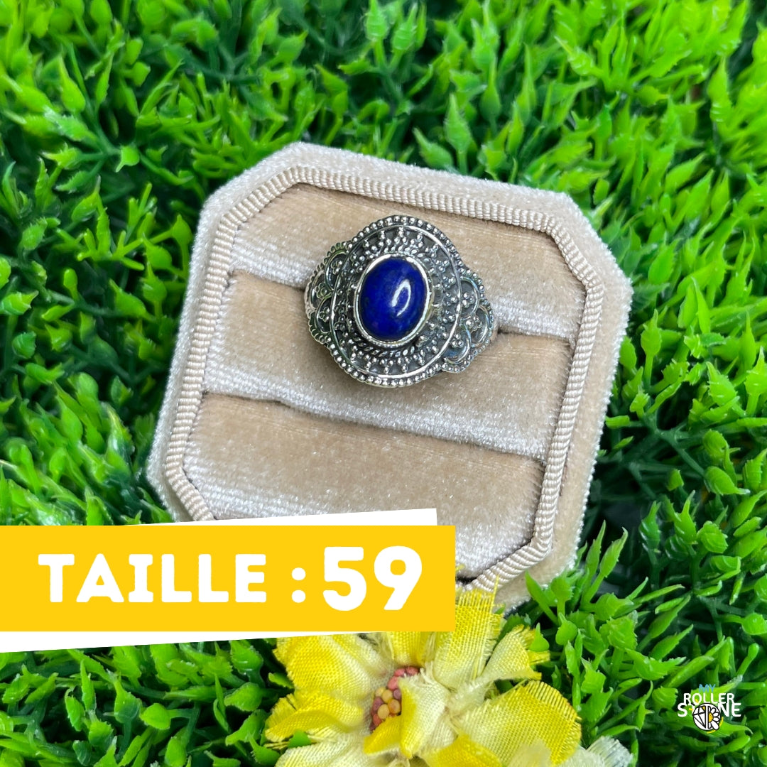 Bague Argent 925 Lapis Lazuli #227