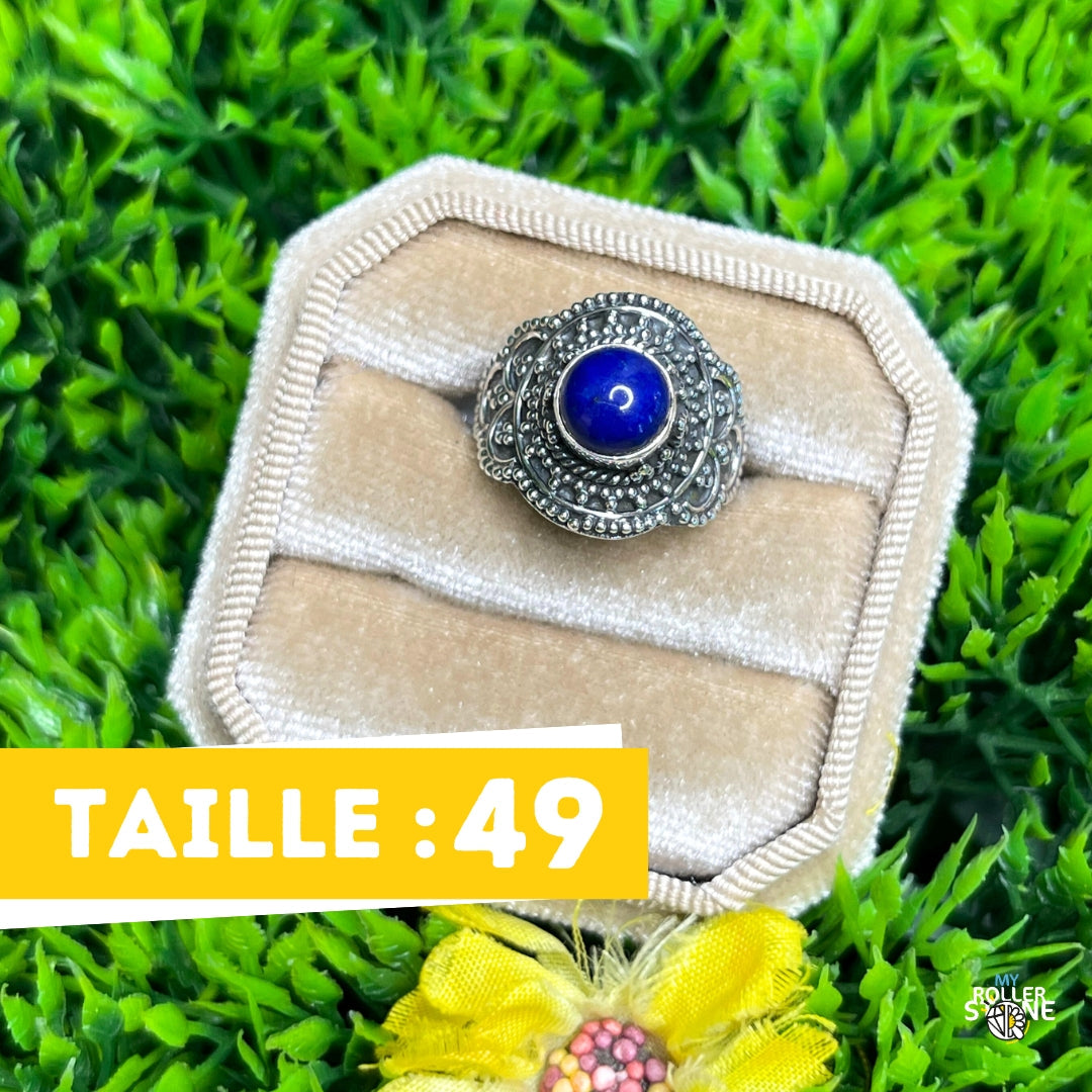 Bague Argent 925 Lapis Lazuli #151