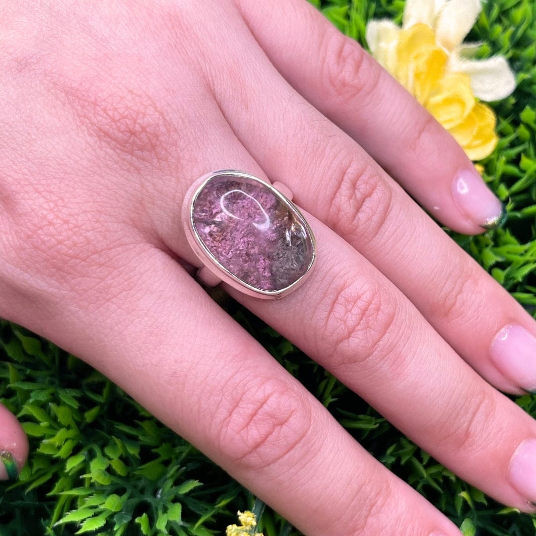 Bague Argent Lodolite #6