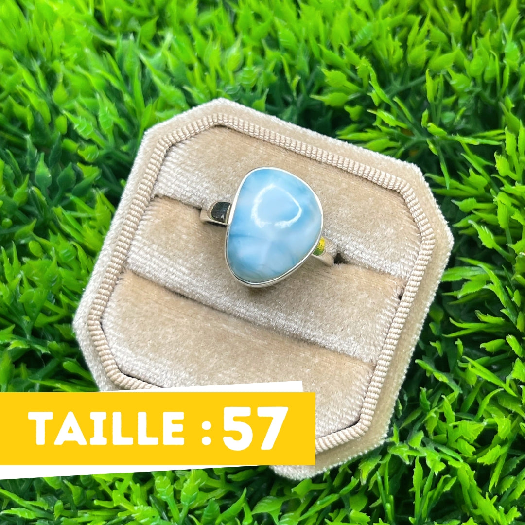 Bague Argent Larimar #120