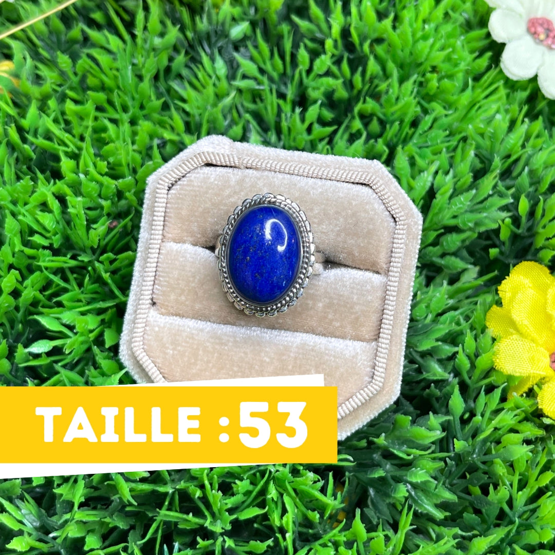 Bague Argent Lapis Lazuli #54