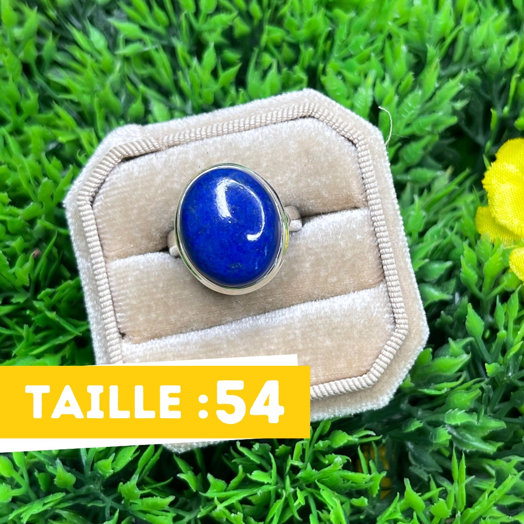 Bague Argent Lapis Lazuli #75