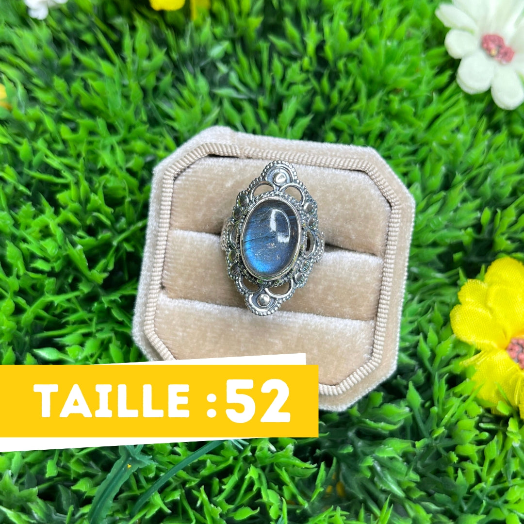 Bague Labradorite Bluefire Argent 925 #9